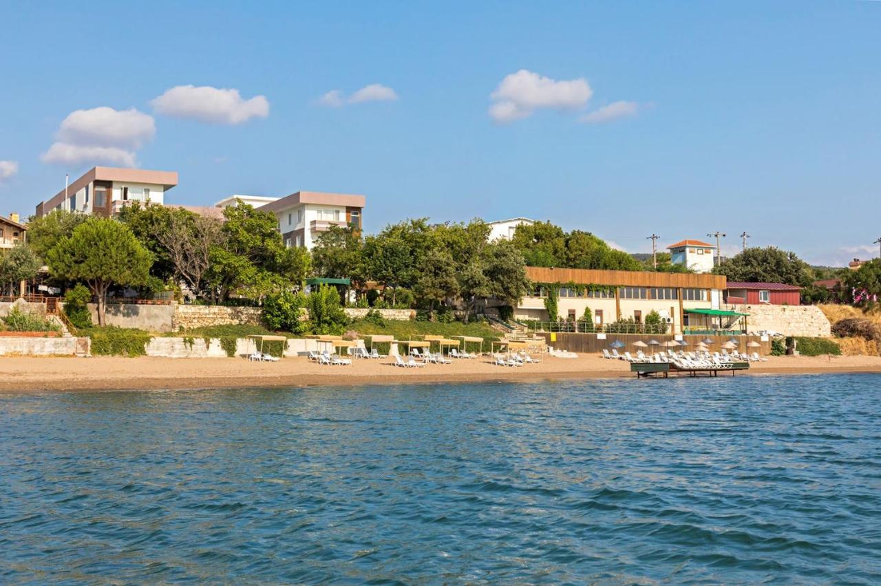 Troas Beach Hotel Tavaklı Eksteriør bilde