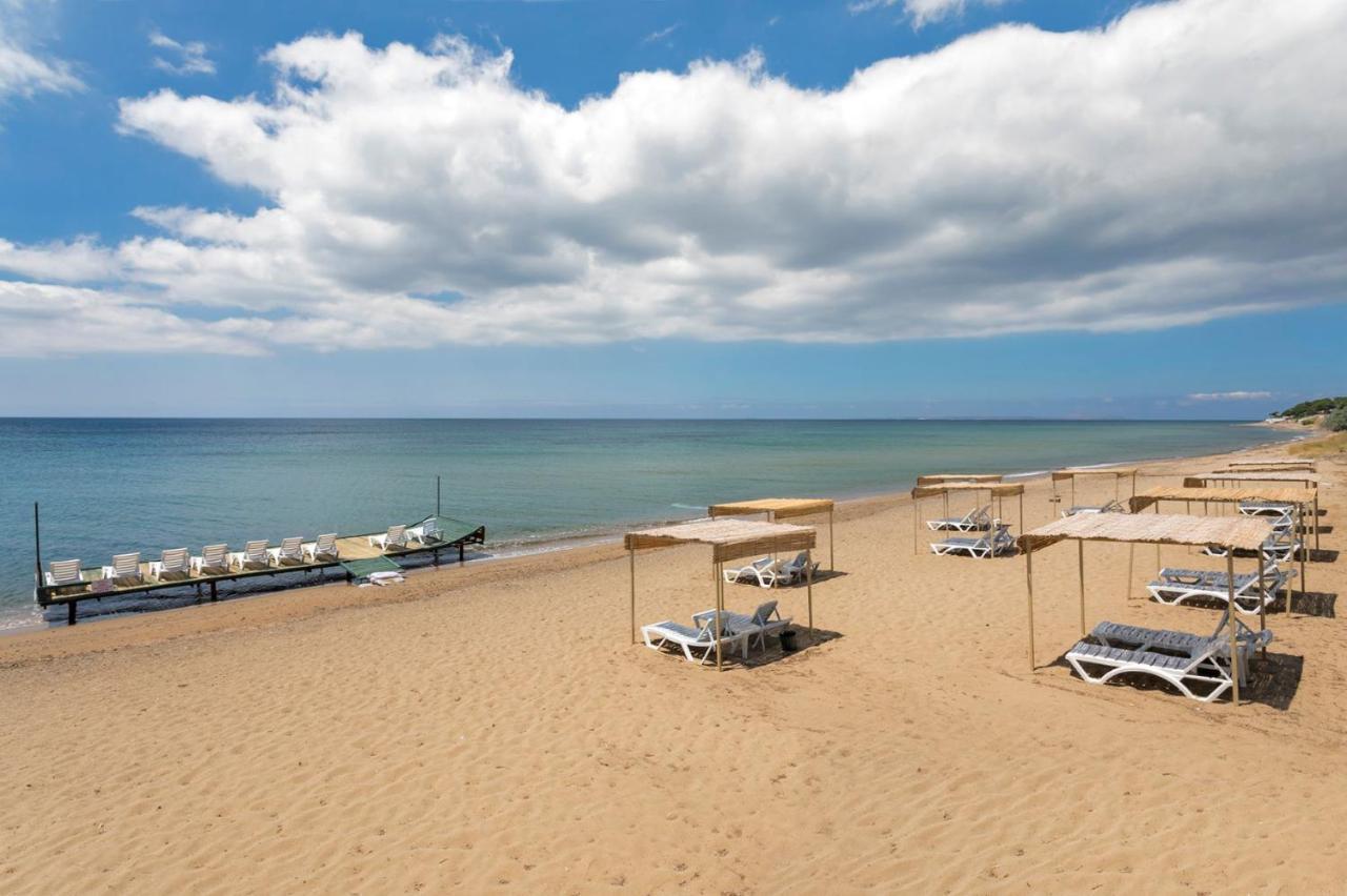 Troas Beach Hotel Tavaklı Eksteriør bilde