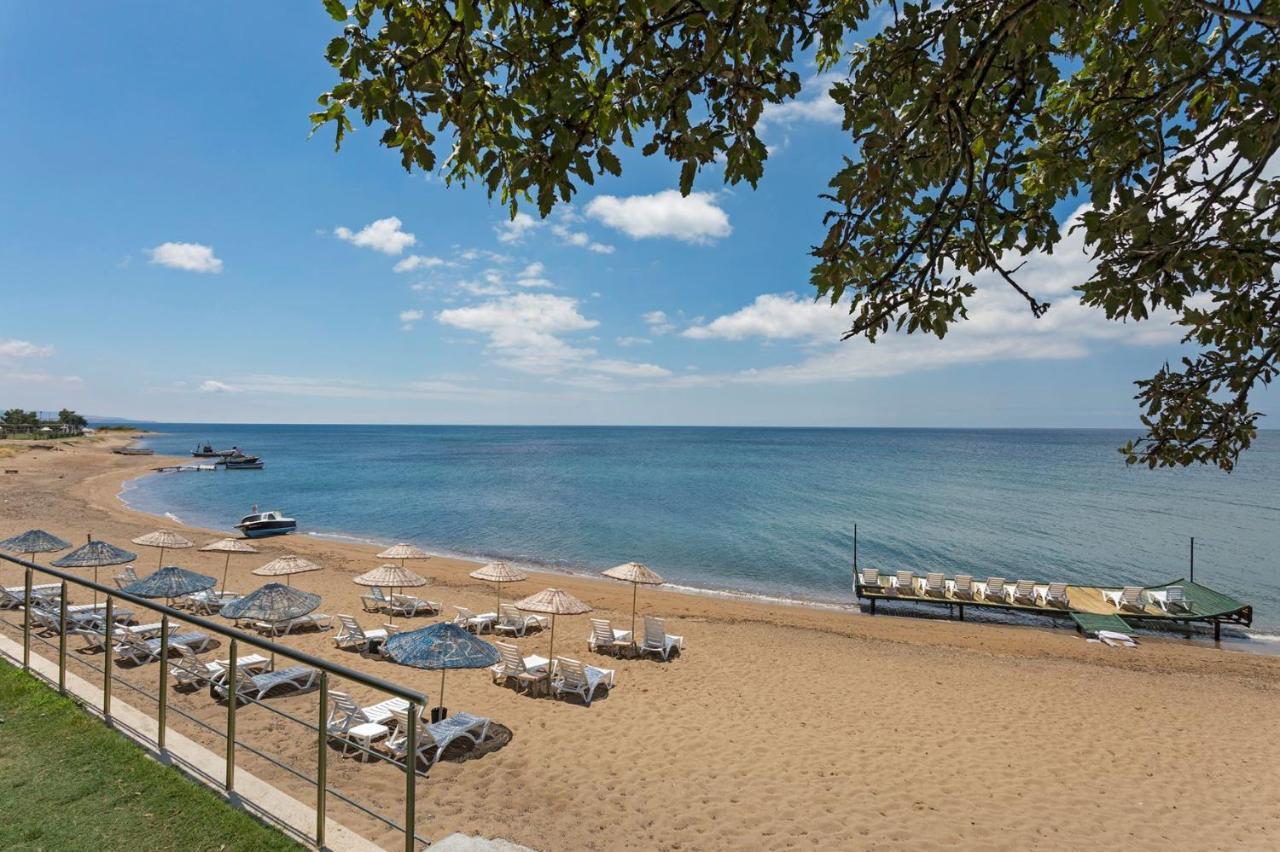 Troas Beach Hotel Tavaklı Eksteriør bilde