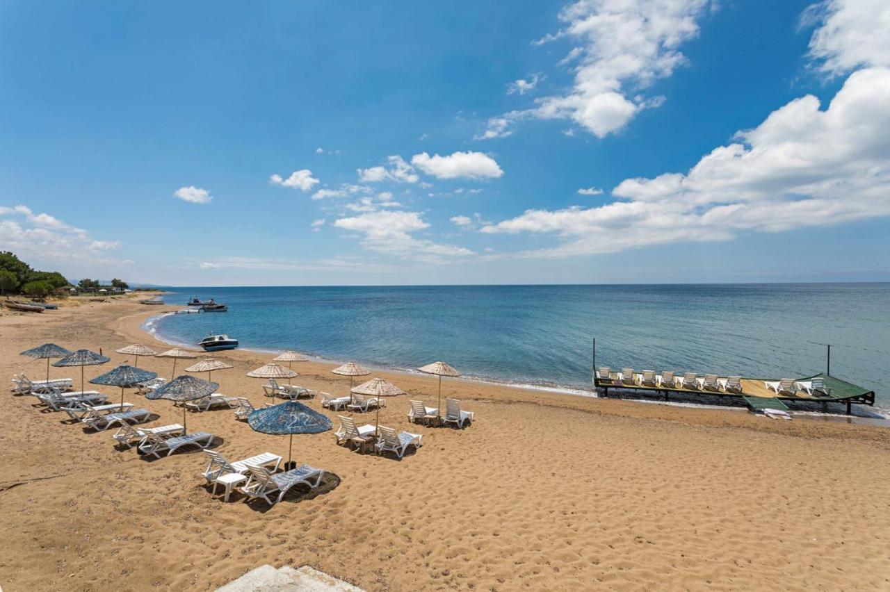 Troas Beach Hotel Tavaklı Eksteriør bilde
