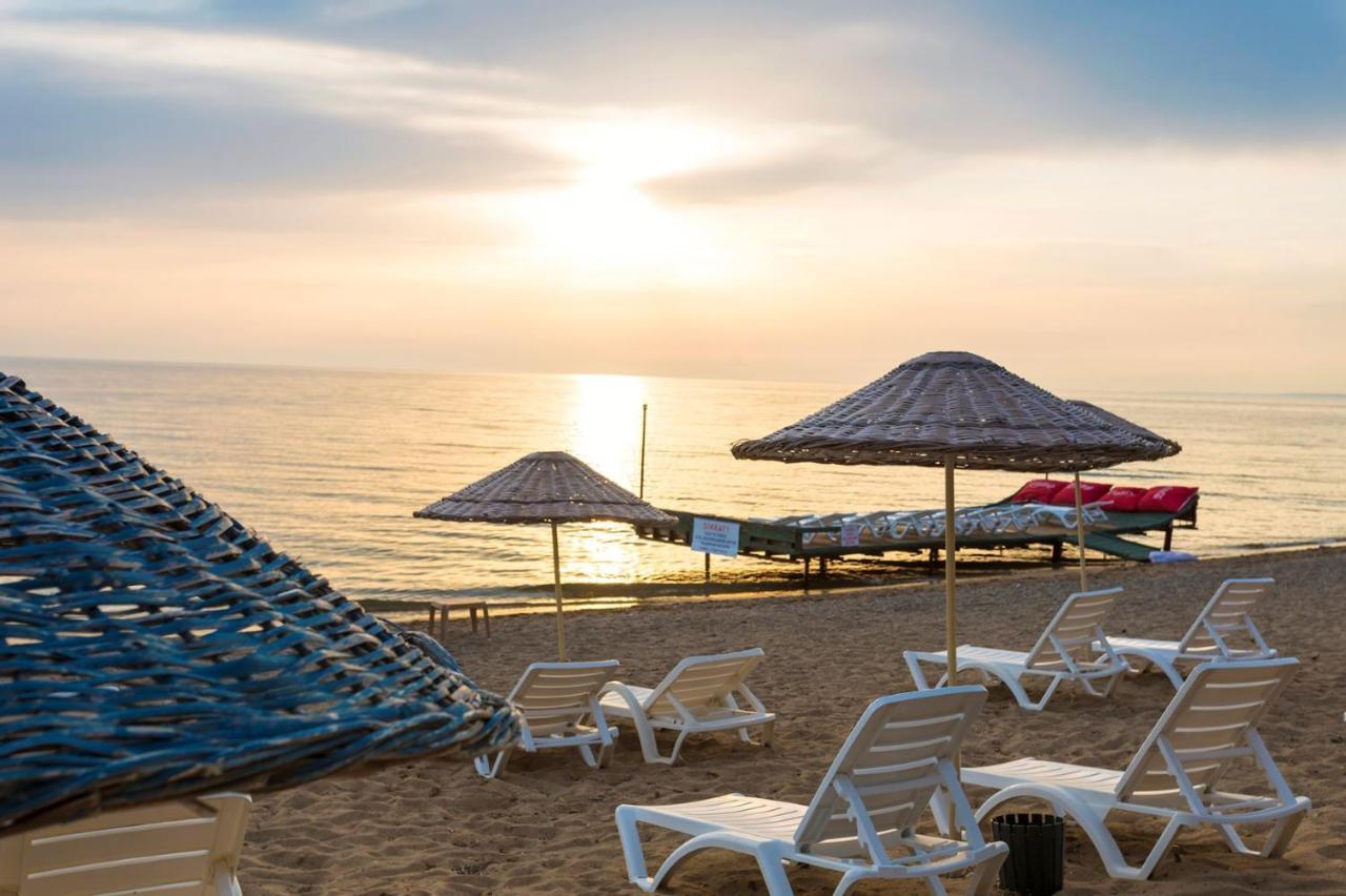 Troas Beach Hotel Tavaklı Eksteriør bilde